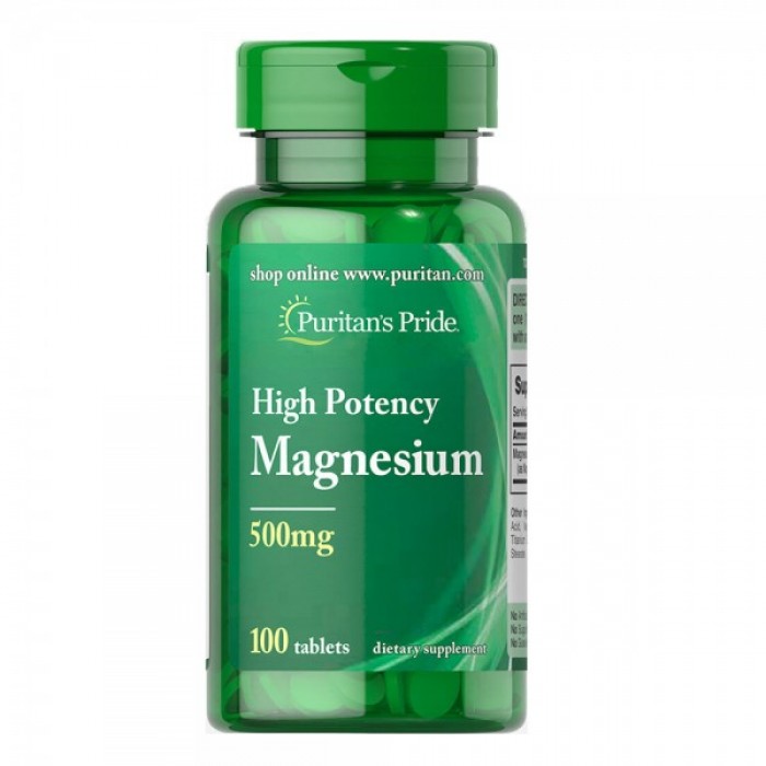 Puritan's Pride - Magnesium 500 мг  - 100 капсули​